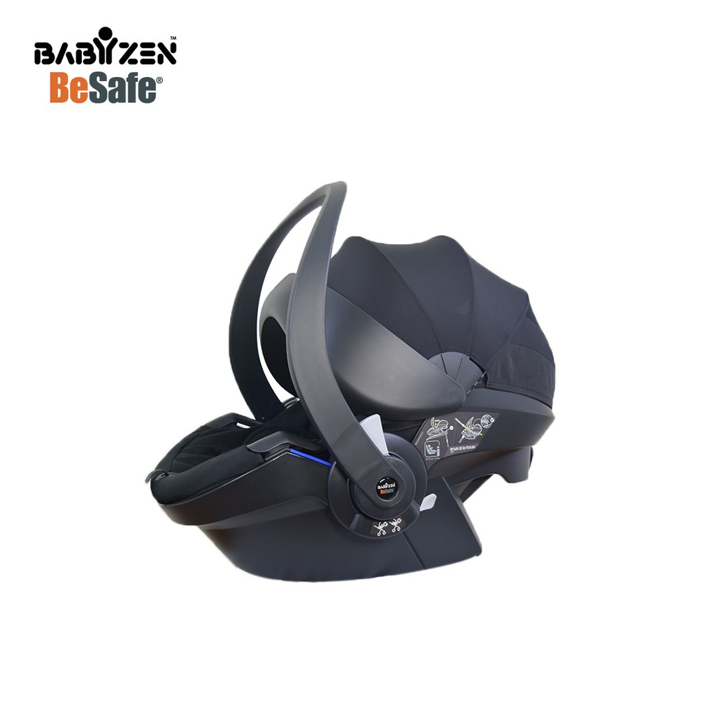 Ghế ngồi ô tô Babyzen BeSafe iZi Go 3 in 1 i-Size Black