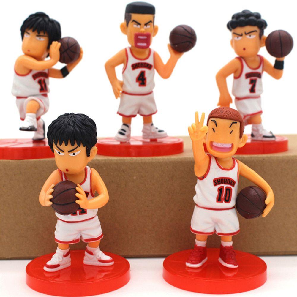 Set 5 Đồ trang trí Nhân Vật Trong SLAM DUNK Dùng Để Trang Trí