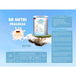 Sữa Dr Nutri Progress 900g số 2