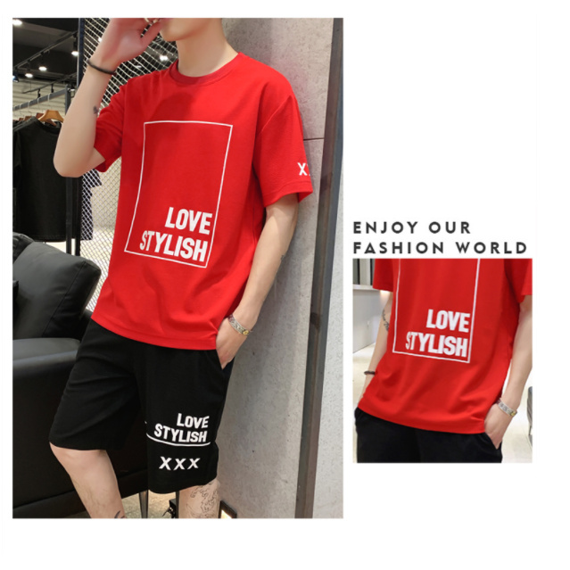 Bộ Thể Thao Nam Style Love Cá Tính, Trr Trung Thấm Hút Mồ Hôi Cực Tốt