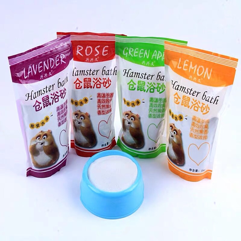 cát tắm cao cấp, khử mùi khử khuẩn cho hamster 1kg