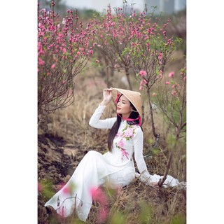 Nón lưới cho cửa hàng áo dài