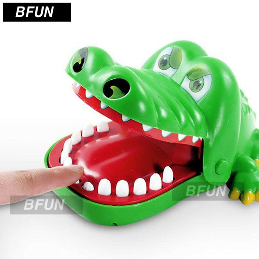 Đồ Chơi Khám Răng Cá Sấu / Cá Mập LOẠI KHỦNG LỒ - Cá Sấu Cắn Tay Vui Nhộn Kịch Tính , Đồ Chơi Trẻ Em Bfun