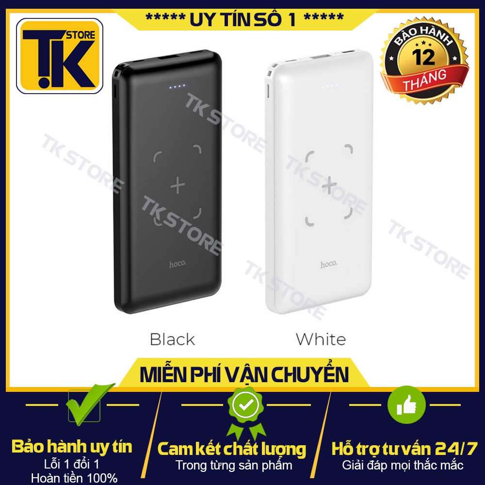 🌟CHÍNH HÃNG 🌟 Pin Sạc dự phòng không dây 10000mah Hoco J50 siêu tiebej lợi {BẢO HÀNH CHÍNH HÃNG} | BigBuy360 - bigbuy360.vn