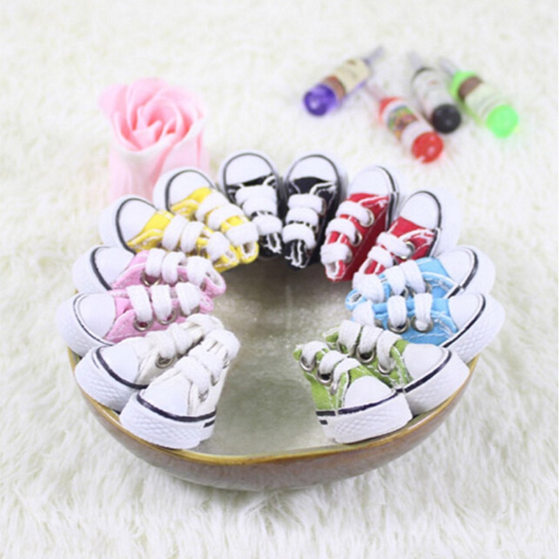 Set 2 Đôi Giày Múa Ba Lê Vải Denim 5cm