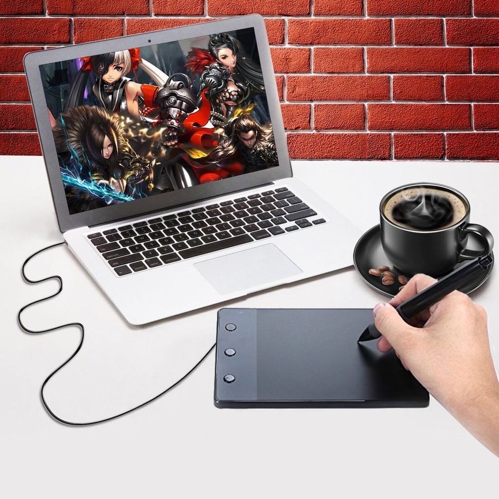 Bảng vẽ đồ họa Huion H420 - Bảng vẽ thông minh cho dân thiết kế, làm đồ họa - Bảo hành 6 tháng