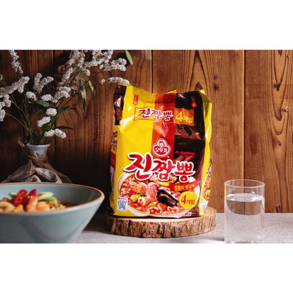 [OTTOGI] MỲ HẢI SẢN ĐẶC BIỆT JIN CHAMBONG 130G - [오뚜기] 진짬뽕 130G
