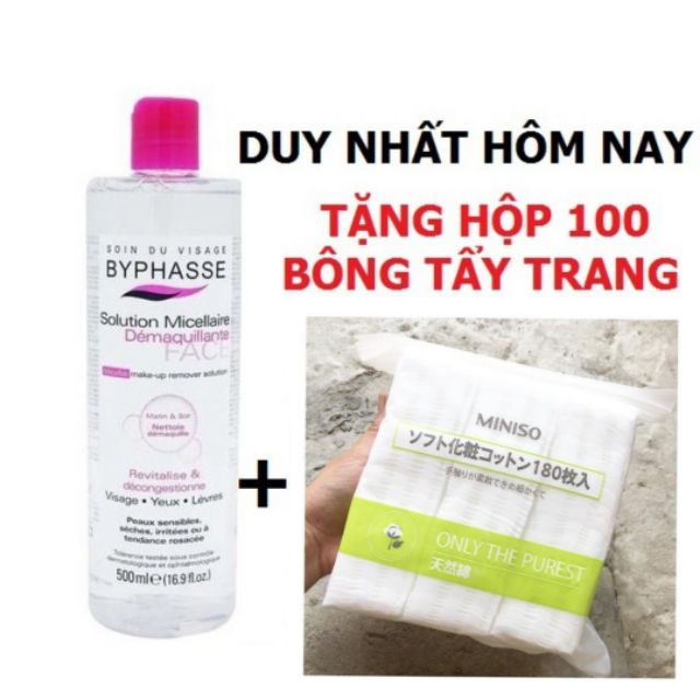 Nước tẩy trang Byphasse Solution Micellaire 500ml