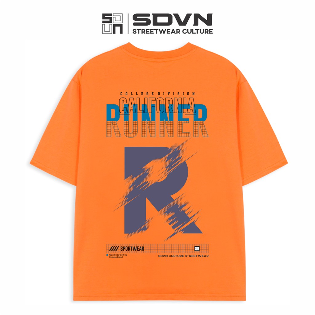 Áo Thun Unisex Nam Nữ SDVN RUNNER