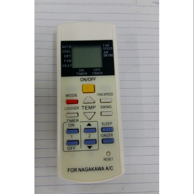 Điều khiển điều hòa NAGAKAWA