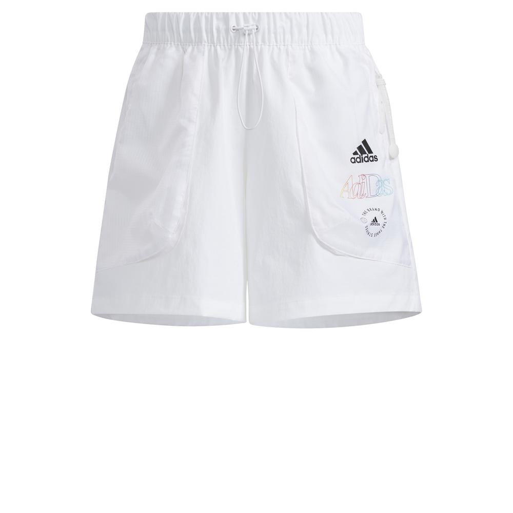 [Mã WABRADI13 - 150K - ĐH từ 1Tr]Quần Ngắn adidas Nữ Woven Shorts Màu trắng HA3631