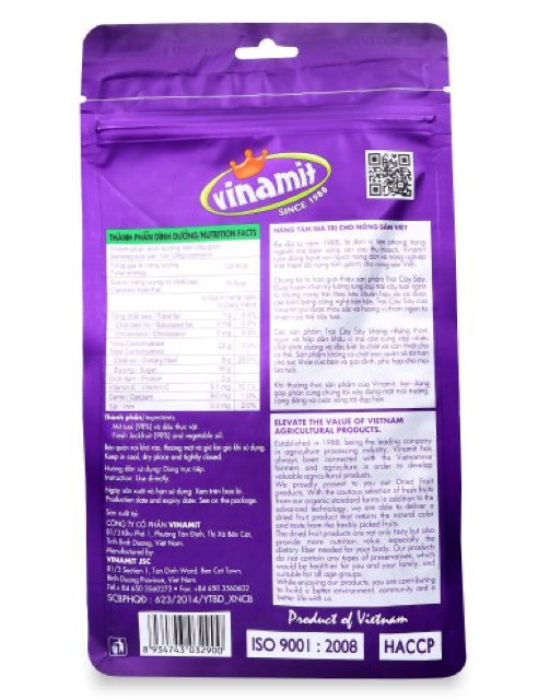 Combo 10 Gói Vinamit 100gr-210gr