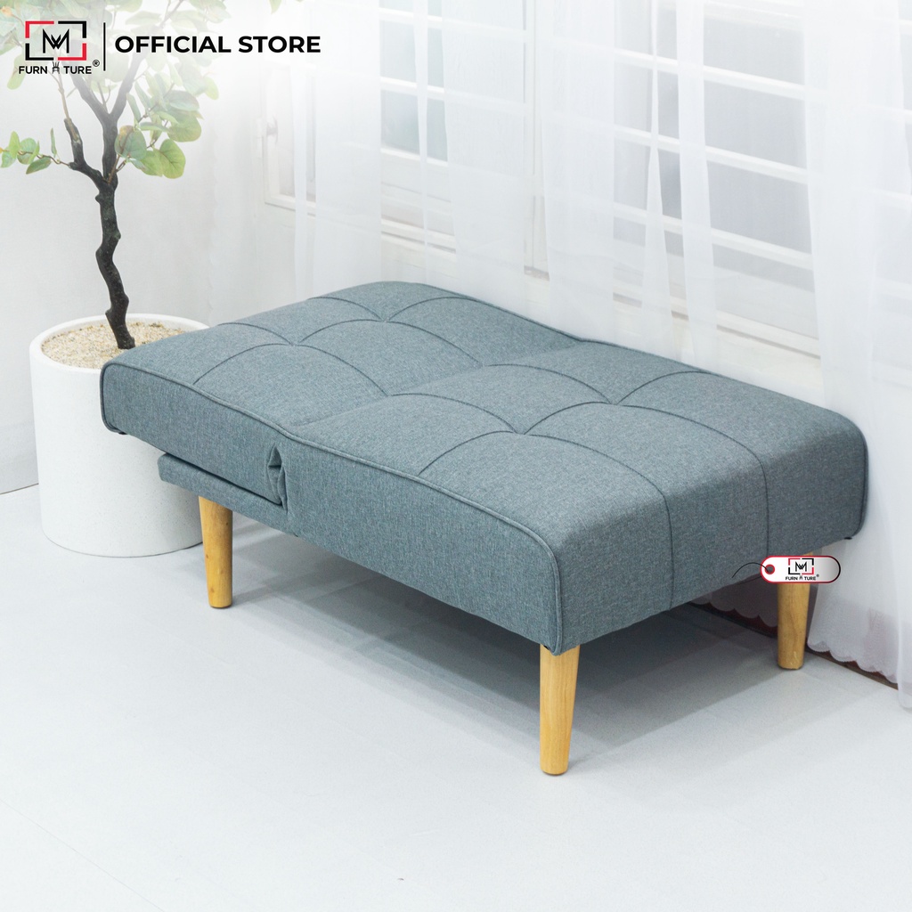 Sofa giường mini 3 chức năng ngã dành cho 1 người ngồi thương hiệu MW FURNITURE