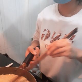Ruốc gà ta homemade mẹ Cốm