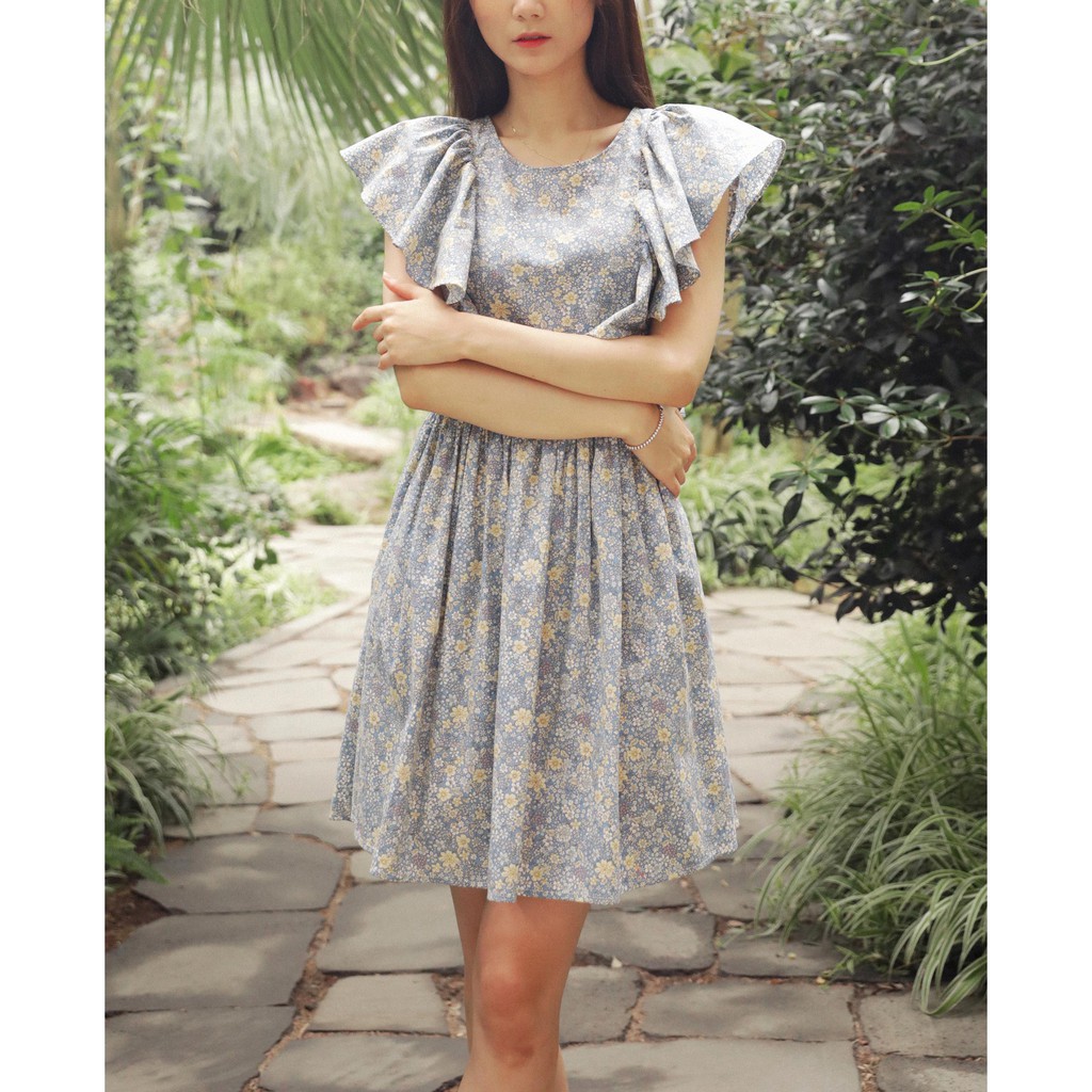 [Mã FASHIONMALLT4 giảm 15% đơn 150k] Đầm Nữ The Cosmo SOFIA DRESS 2 Màu TC2005240