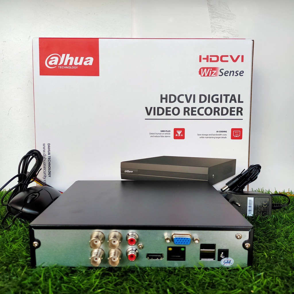 Đầu ghi camera 4 kênh Dahua XVR 1B04 hỗ trợ 4 kênh HDCVI/TVI/AHD giành cho Camera - BẢO HÀNH 24 THÁNG