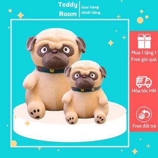 Gấu bông Chó Pug cao cấp Teddyroom