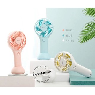 Quạt mini cầm tay pin sạc Baseus Bingo Fan - Rechargeable Mini USB Hand and Desktop Fan