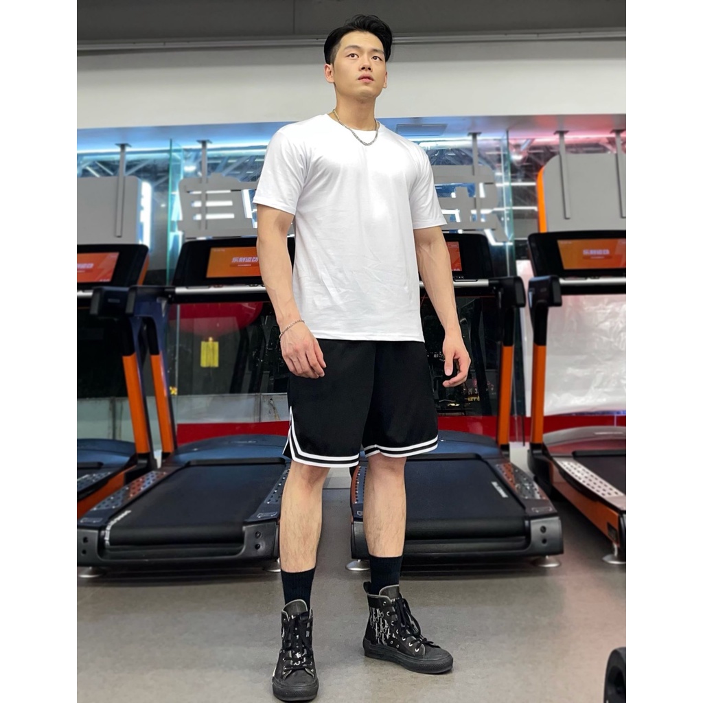 Áo Trơn BASSIC Chất Cotton Nhập Khẩu Form Lỡ Nam Nữ Cotton Co Dãn Thoải Mái Thấm Hút Năng Động Style Hàn Quốc Garemstore