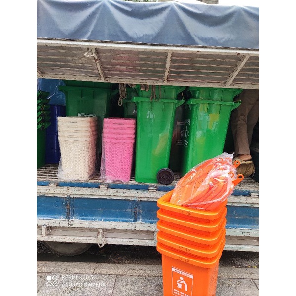 Thùng rác  60 lít loại dày nhất và chắc chắn nhất