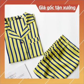 [FREESHIP-HÀNG THIẾT KẾ] Bộ pijama lụa cao cấp cộc tay full size