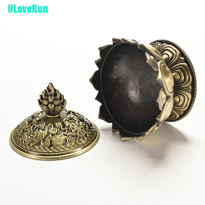 Đế Đốt Trầm Hương Bằng Đồng Hình Hoa Sen Độc Đáo