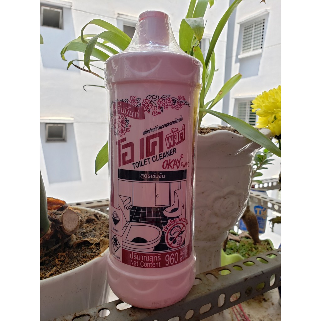 Tẩy Toilet Okay Pink Thái Lan 960ml