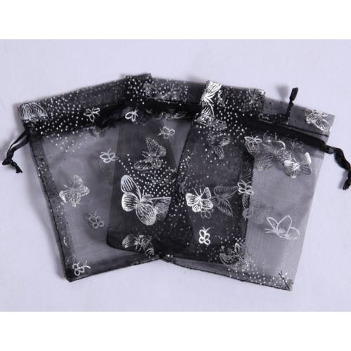 Set 10 Túi Dây Rút Đựng Trang Sức Hình Bướm Xinh Xắn