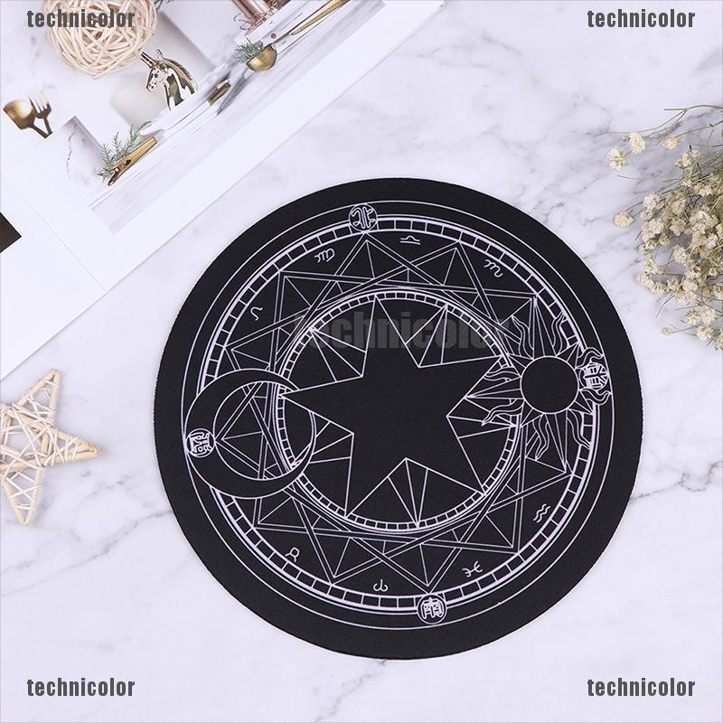 Tấm Lót Chuột Tròn Bằng Nhựa PC Mềm Dày Dặn Dễ Thương