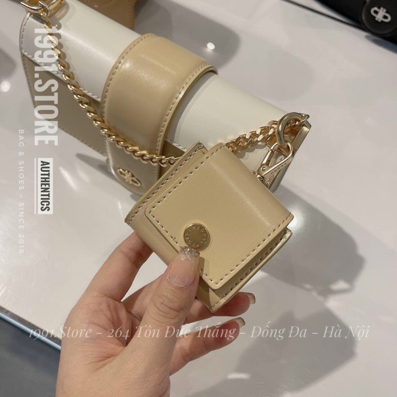 Túi chữ P size 18 kèm ví quai xích cầm dây đeo bả to kèm ảnh thật shop 0115#
