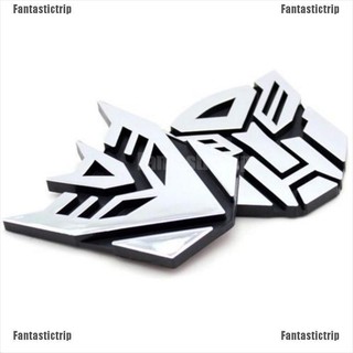 Miếng Dán Trang Trí Hình Transformer Autobot 3D Độc Đáo