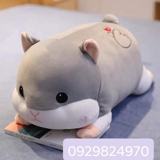 (miễn phí vận chuyển) Gấu bông chuột hamster, gấu bông con chuột, hamter bông