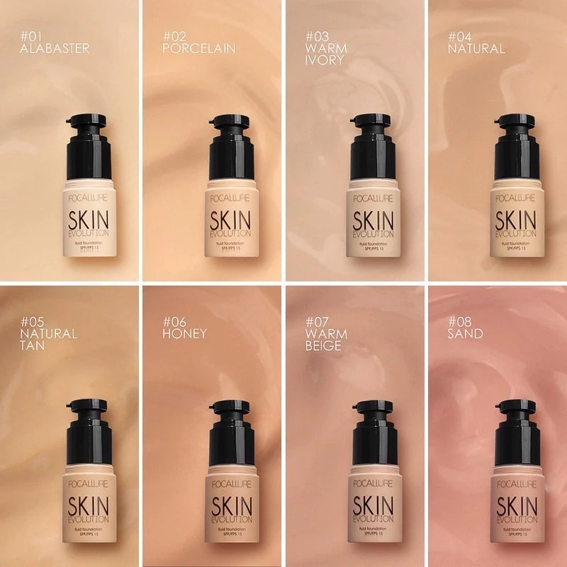 Kem Nền Dạng Lỏng Che Phủ Tốt FOCALLURE Fluid Foundation 31g | FA30