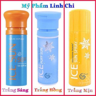 [Mẫu Mới] Kem Chống Nắng Nature Republic Ice Sun SPF50