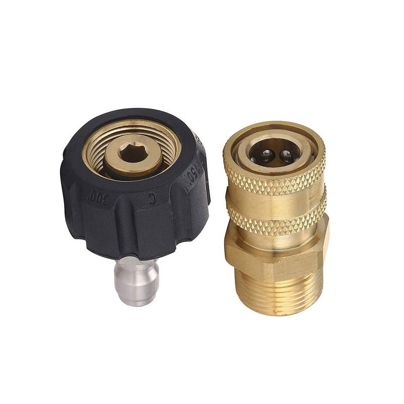 Đầu Nối Chuyển Đổi M22 14 Sang 1 / 4 Tháo Lắp Nhanh Cho Máy Rửa Áp Suất / Vòi Nước