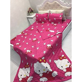 [SIÊU SALE] [HỔ TRỢ PVC] Xả kho cuối nằm bộ drap giường cotton poly mềm mịn giá rẻ (chọn mẫu)