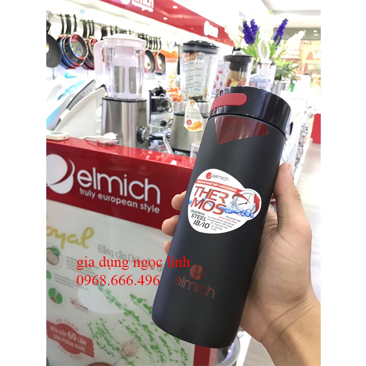 Bình giữ nhiệt inox cao cấp 3 lớp 420ml Elmich EL-6304 - Elmich-  2246304