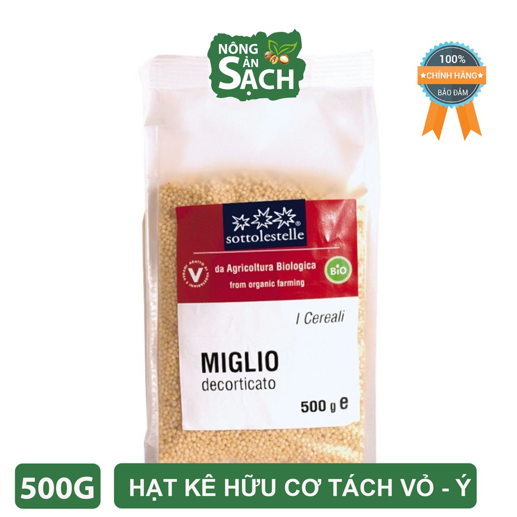 500g Hạt Kê Hữu Cơ Chính Hãng Không Biến Đổi Gen