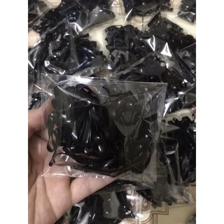 Chun buộc tóc màu đen