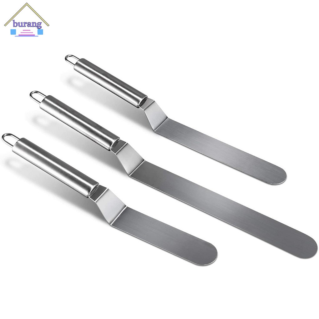 Dao Cắt Chà Bánh Bằng Thép Không Gỉ Với Tay Cầm Kim Loại