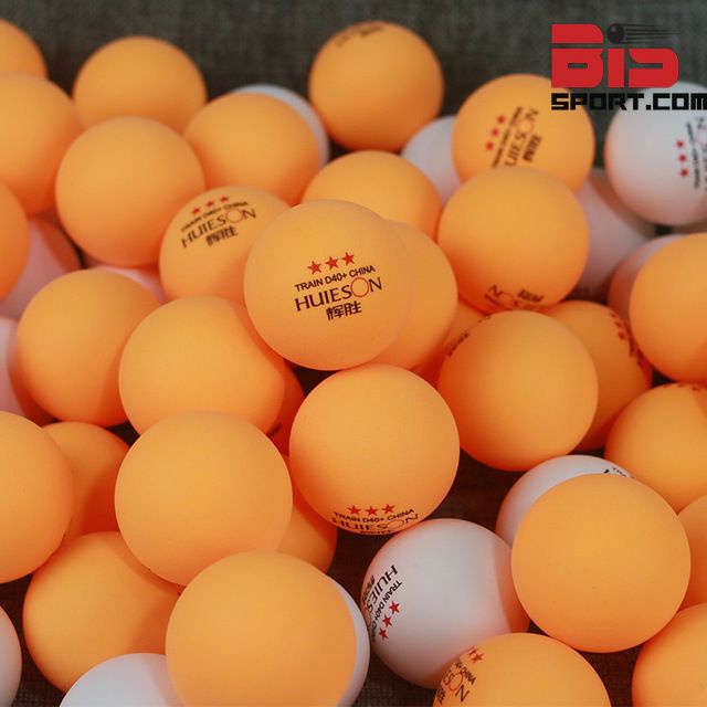 Quả Bóng Bàn Tập Luyện Hueison Cao Cấp Chuẩn 3 sao 40+ - Hàng Chính Hãng