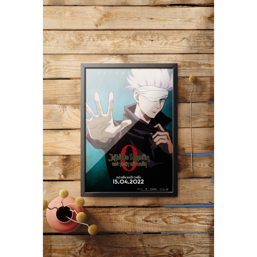 Khung Poster treo tường Anime Jujutsu Kaisen - Poster RT Store