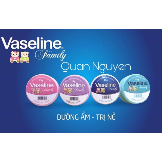 Kem nẻ Vaseline Family 15g - Dùng được cho em bé