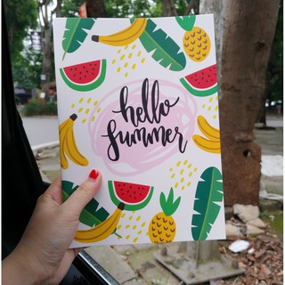 Vở Hello Summer khổ 17x24
