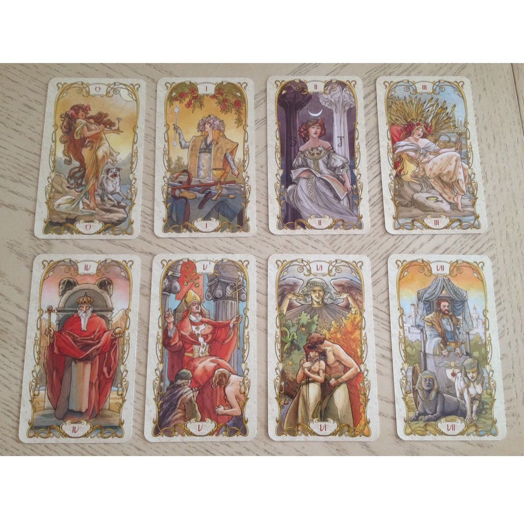 Bộ bài Tarot Mucha Tarot Deck