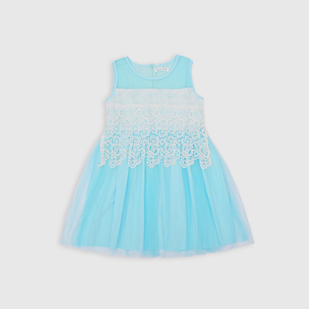 Váy công chúa cho bé gái từ 2-10 tuổi BEEKIDS chất liệu ren phối voan cao cấp 7DZ00606ST