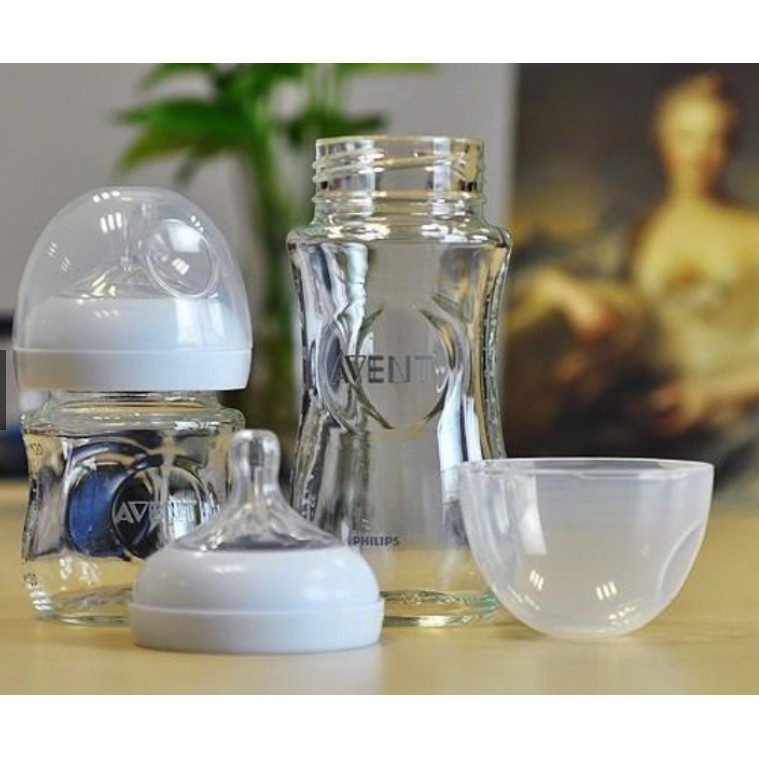 Bộ bình thủy tinh tự nhiên Philips Avent SCD291/ 05 chuyên dụng