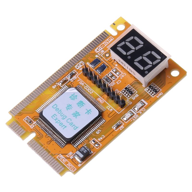 Bảng Mạch Kiểm Tra Thẻ Mini 3 Trong 1 Pci / Pci-E / Lpc Cho Laptop