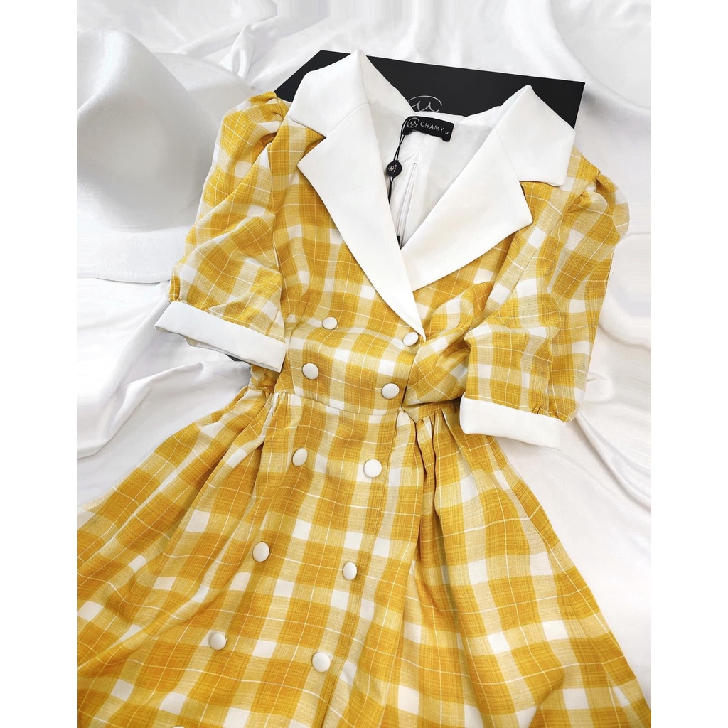 Vải tuytsi kẻ caro chất đanh đẹp, co giãn 2c