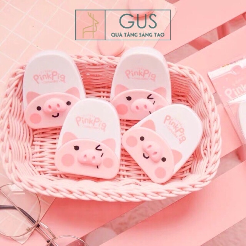 Bút xoá khô - bút xóa kéo hình heo tiện dụng PinkPig GusShop